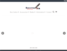 Tablet Screenshot of boxcutterusa.com